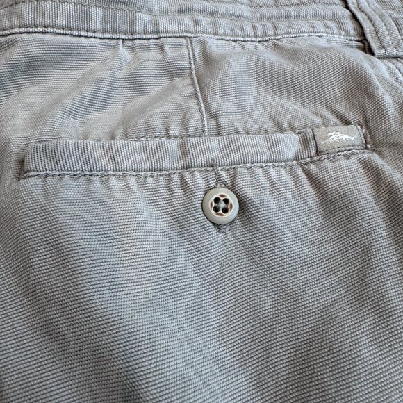 Tommy Bahama Cargo Shorts Relax Key Grip 9.5-inch Tan Flat Front Size 42 #TR808 - Picture 10 of 15